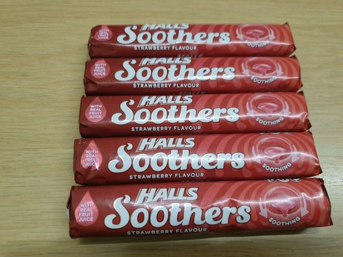 Halls soothers strawberry - halls,