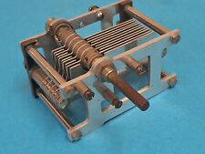 Tuning capacitor ~ 90pF Single Gang ~ Wide vane spacing ~ 0.060" ~ Cyldon