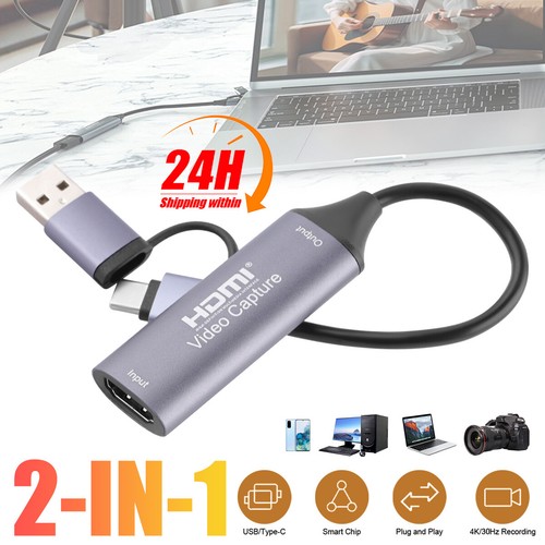 Video capture card hdmi to - 4k,