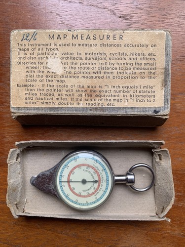 Vintage german opisometer - vintage, map