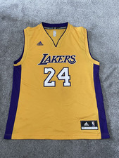Los Angeles Lakers NBA Adidas Jersey Vest 2011 #24 Kobe Bryant Size Medium L