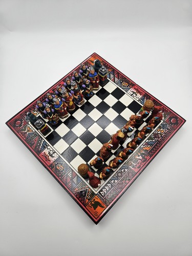 Inca wooden chessboard - inca,