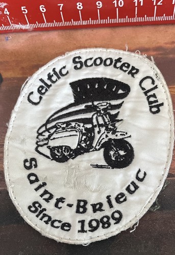 Mod scooter cloth patch - mod/scooter,