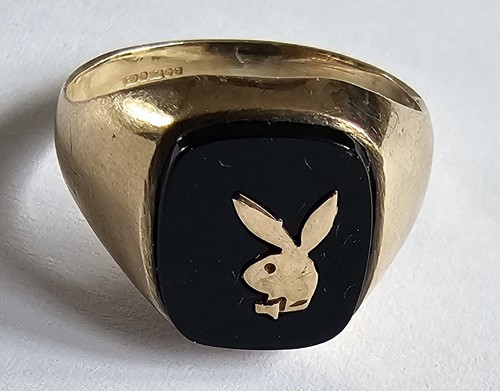 Vintage 1991 9ct gold black - 9ct,
