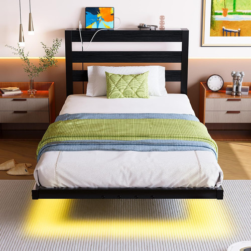 3ft single floating bed frame - floating,