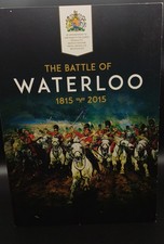 The Battle of Waterloo BRONZE Coin Set 1815-2015 Album Uk ??. empty album .