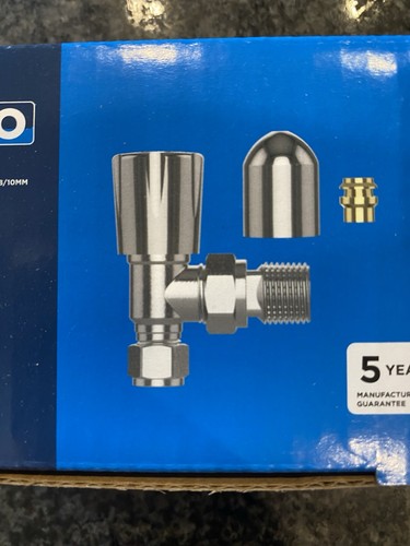 Pro radiator valve angled - radiator,