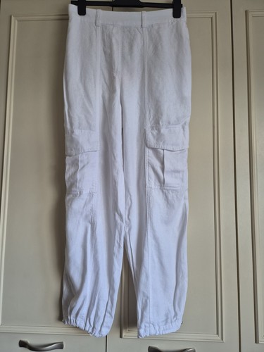 Linen blend cargo jogger - f&f,