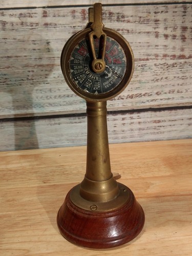 Decorative brass wood ship - decorative,