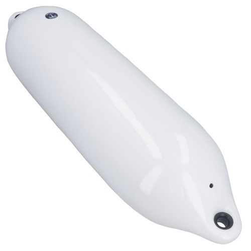 Boat fender white anchor - white,
