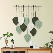 **Macrame Wall Hanging Leaves