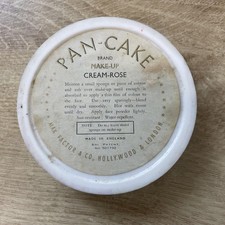 Max Factor Pan-Cake Make Up Cream -Rose Vintage Make Up