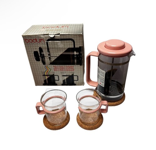 Vintage bodum bistro cup - vintage, set