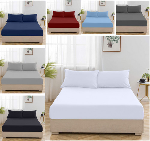Egyptian cotton bed fitted - egyptian,