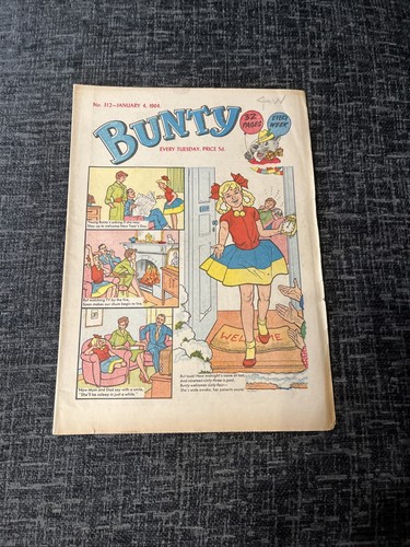 Bunty comic january - january, 1964