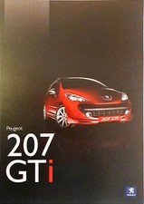 Peugeot 207 GTi Brochure 2007
