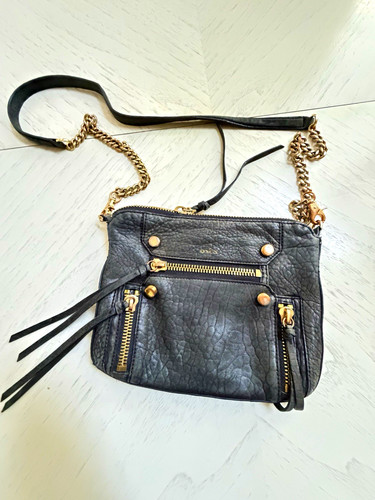 Botkier black pebbled leather - botkier,
