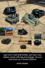 Viper Icon 4 Bait Boat Forsale. will swap for a 2 man bivvy.