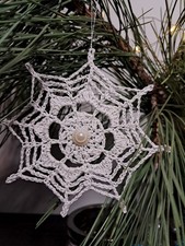 Crochet Snowflakes, Set Of Six
