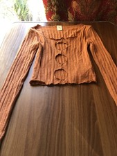 Ladies top size xs orange