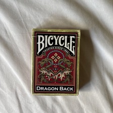 Bicycle Dragon Back Playing Cards Gold