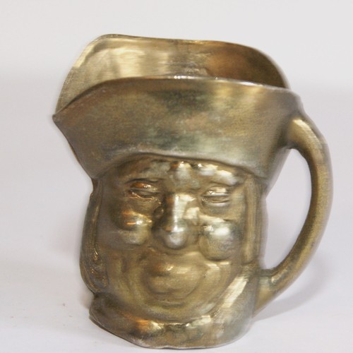 Vintage brass toby jug - toby,