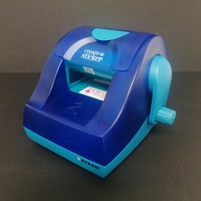 Xyron Create A Sticker X250 Blue Machine Part Roll Hand Crank Scrapbook Used 