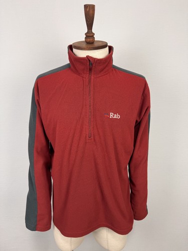 Rab red micro grid qfa - red, qfa-33