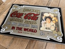 Vintage 1970s Mirror Coke Cola