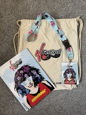 V Festival 2007 Official Programme, Lanyard & Bag - Rare & Collectable