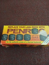PENROC lave rock briquettes, box of 48, unused