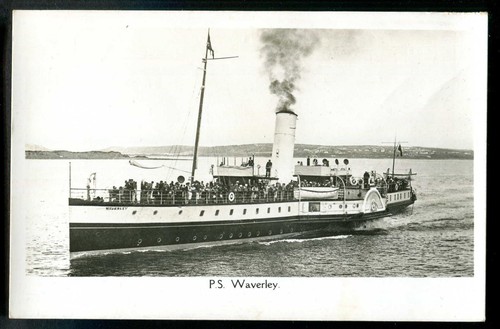 Paddle steamer waverley - paddle,