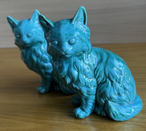 Pair anglia pottery - pair,