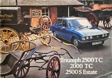 Triumph 2500TC / 2000 TC / 2000 Estate Brochure 1976
