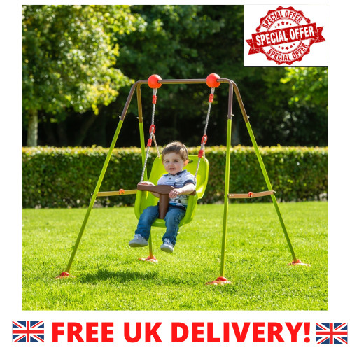 Foldable baby kids swing set - foldable,