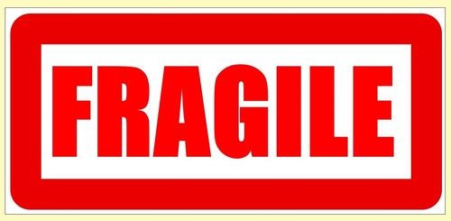 Fragile stickers labels small - fragile,