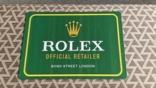 Authentic Rolex Store Sign
