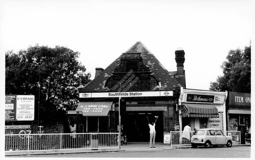 Southfields train tube - &,