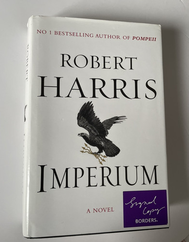 Robert harris imperium signed - robert,