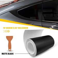 100mm x 5m Matte Black De