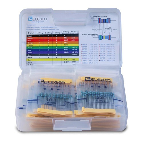 Elegoo resistors kit - resistors,