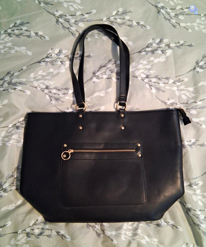 New look black leather - new, leather-look