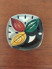 Stavangerflint Norway Inger Waage 1950s Dish- Mid Century, 16.5CMS Square 