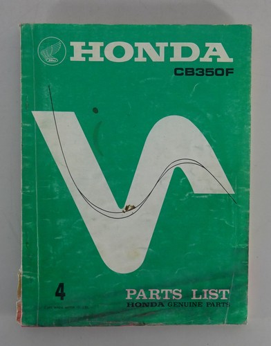 Spare parts list honda - spare, 350
