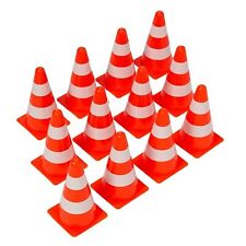 12x Training Cones Markers Agility Sports Football Soccer 23cm