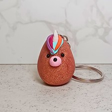 Cute Mini Animal Keychain, Fun Squishmallow Style Keyring