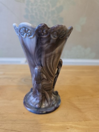 Victorian antique purple - purple, slag