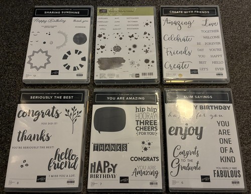 Stampin mixed stamp - up!, sets