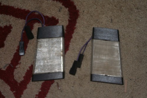 Rover sd1 pillar lamps - sd1,