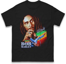 Bob Marley Lion flag T Shirt